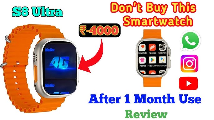 S8 ultra 4g smart watch #s8ultra #matelecom9 #smart watch