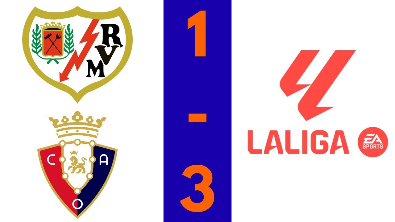 Rayo Vallecano - CA Osasuna : 1 - 3 | LaLiga EA Sports - Journée 21 ...