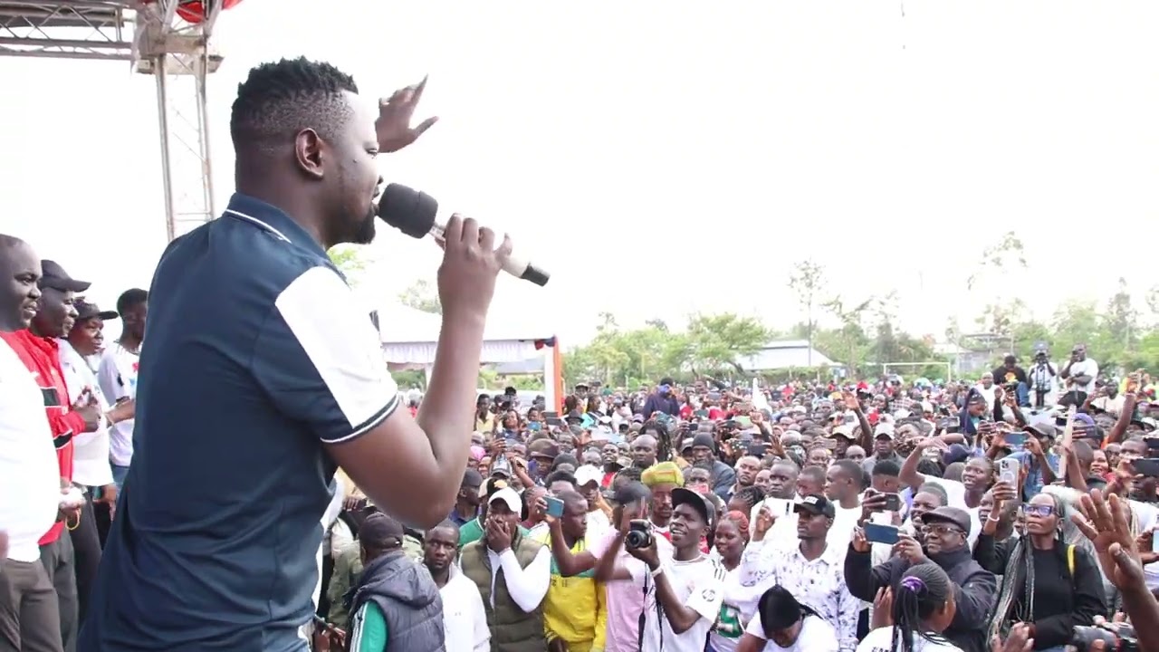 PRINCE INDAH PERFORMS RAPUDO BABY LIVE AT OKOTH OPANDE TOURNAMENT, NYAKACH