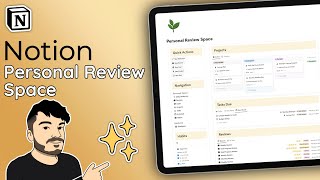 The Only Notion Template You Need for Self-Reflection & Growth | Personal Review Space Walkthrough