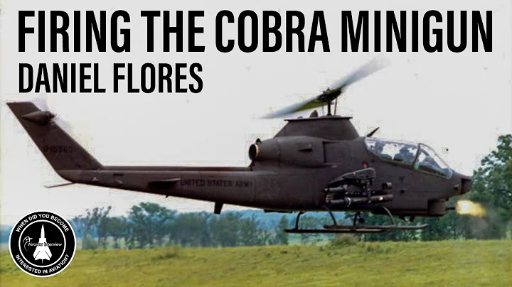 Firing the AH-1 Cobra Minigun | Daniel Flores (Teaser)