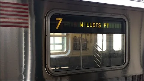 On-Board a Mets-Willets Point bound R188 (7) Local Train from 74th St-Broadway to Flushing-Main St