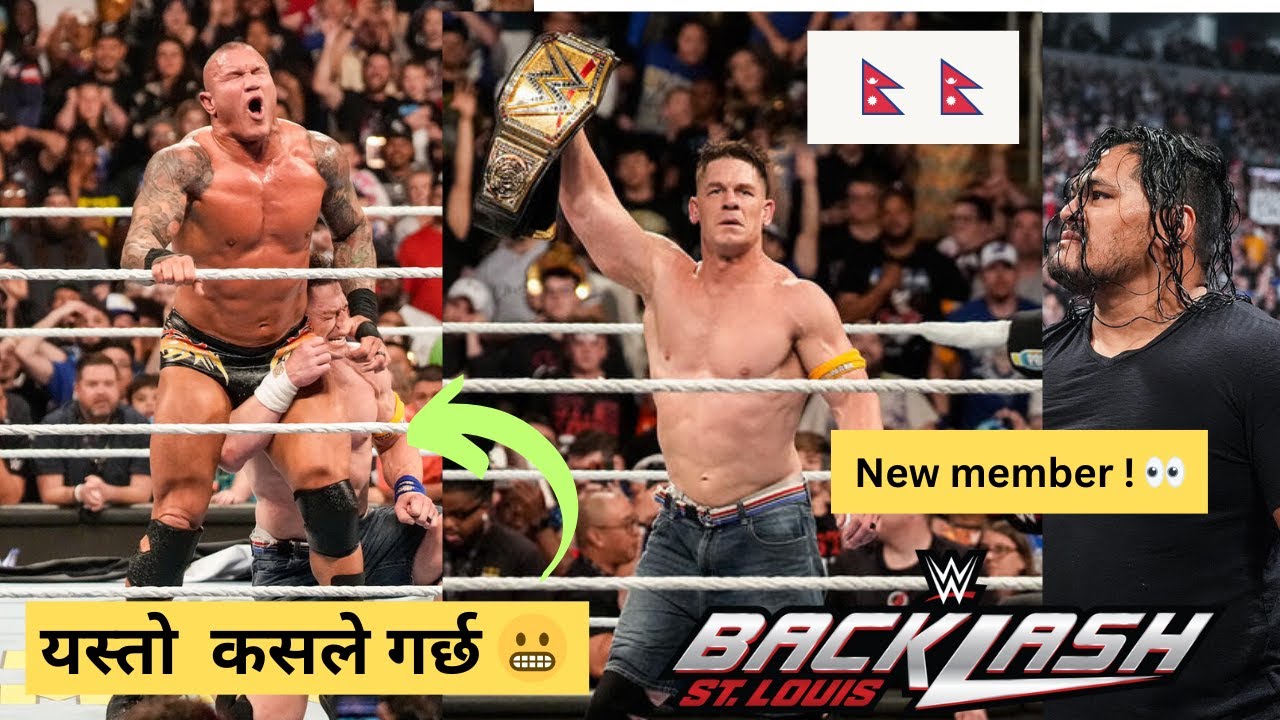 Aarey yar!!🤨 WWE Backlash 2025 Review in Nepali | WrestleLog Nepal | Backlash 2025 Highlights ||