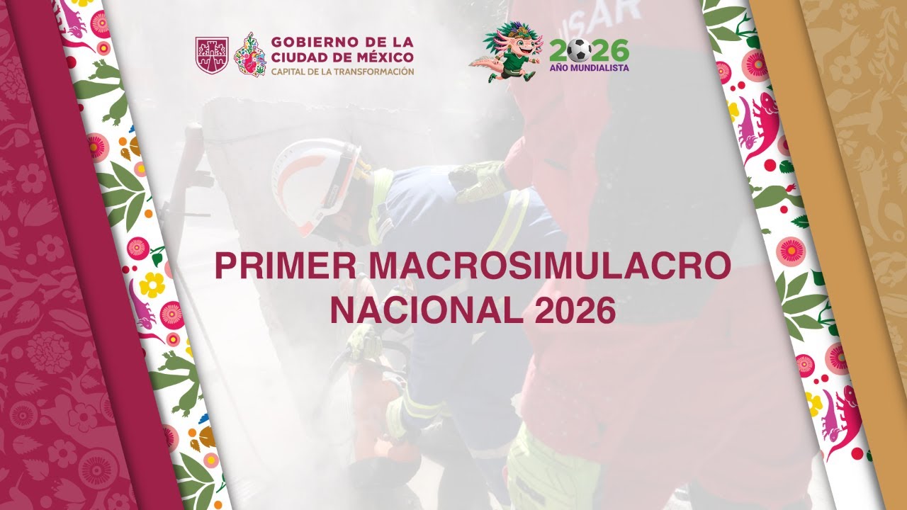 Primer Simulacro Nacional 2026 - YouTube