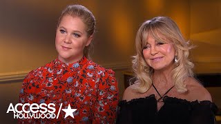 Amy Schumer On If She's Ever Asked Goldie Hawn For Relationship Advice! | Access Hollywood