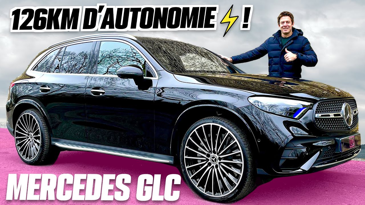 Essai Mercedes GLC 2023 – RECORD d'autonomie en Hybride-Rechargeable !! 