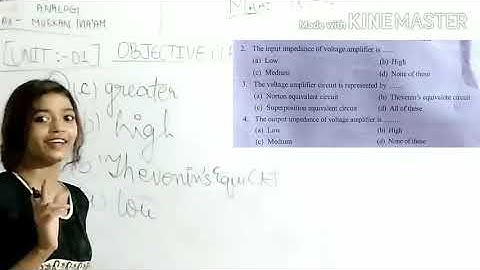 SOLUTION UNIT TEST (01),, ELECTRONICS 3rd SEM(ANALOG)