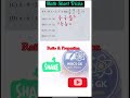 Math Short Tricks | Ratio &amp; Proportion short tricks | #shorts #shortsvideo #mathcompetitivemath