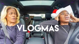 VLOGMAS: SHOPPING WITH MOM, HAIR TIPS, EGG NOG