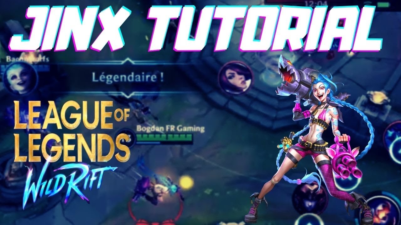 TROUVE TON MAIN #15 : JINX ADC TUTORIEL FR [ LoL Wild Rift FR ]