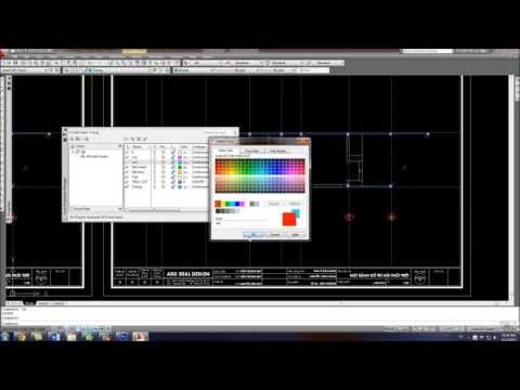 Autocad 4 Cửa đi và cửa sổ