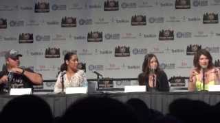 Firefly Adam Baldwin Gina Torres Summer Glau Jewel Staite Panel Comic Con Joss Whedon Part 1/2