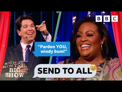   Alison Hammond Can T Stop Laughing At Rude Send To All Michael McIntyre S Big Show