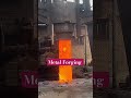 Metal Forging using Big Hammer in Foundry #metalforging #shorts