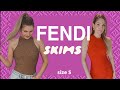 FENDI x SKIMS [REVIEW TRY-ON SIZE S]