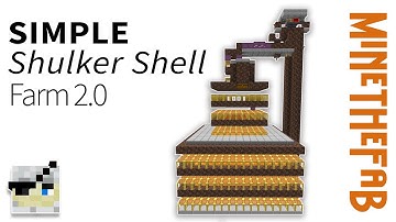 The Simplest Shulker Shell Farm in Minecraft - CONCEPT 2.0