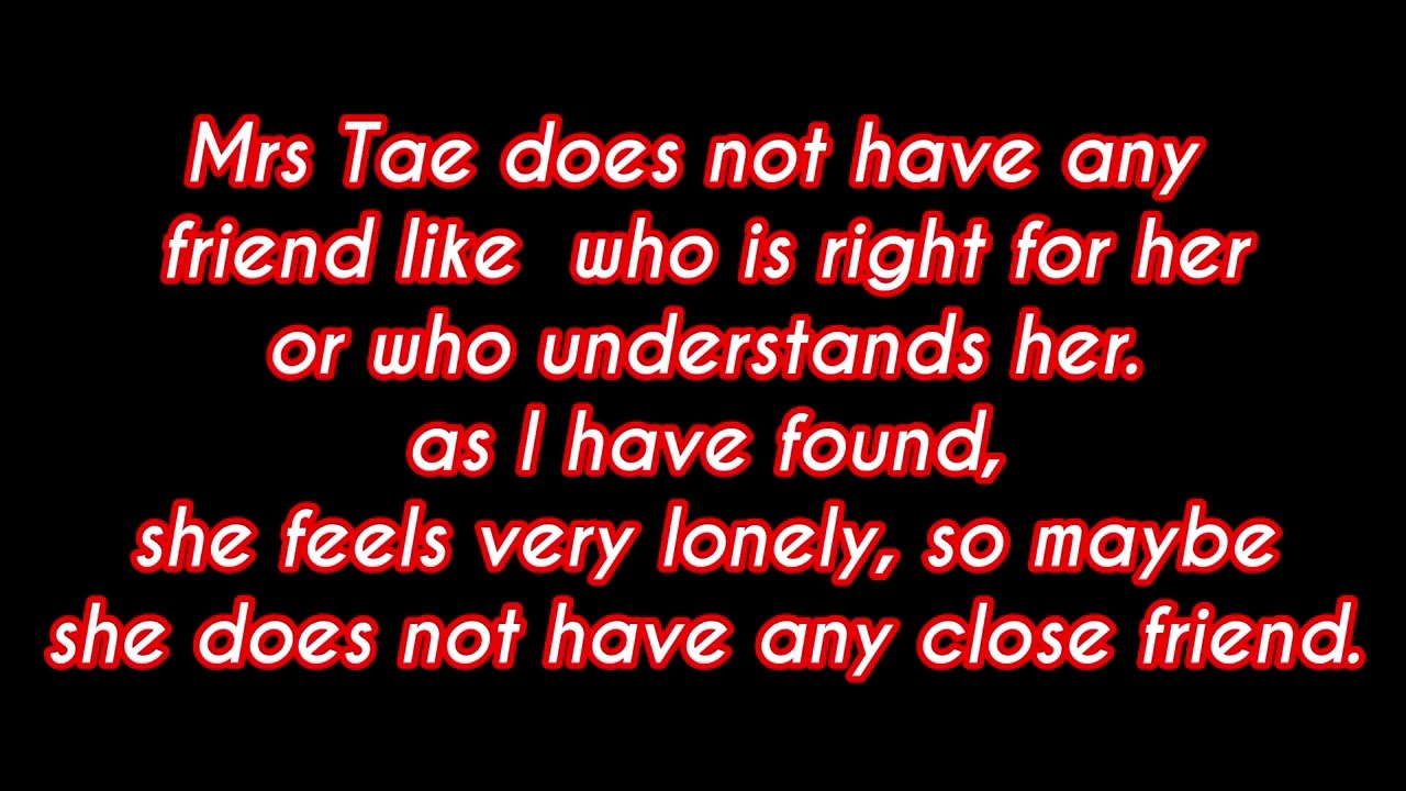 Question answer about taehyung 😊