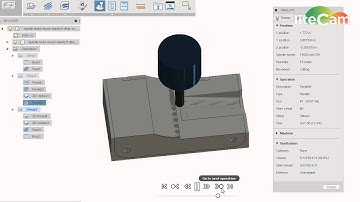 CNC spindle motor standoff Fusion 360 CAM