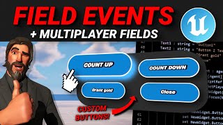 Creating VERSE FIELD EVENTS + Multiplayer Fields for HUDs in Fortnite Creative/UEFN! (Full Tutorial) Content