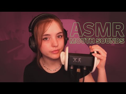 🩷 ASMR 🩷 Super tingly Mouth sounds & Chaotic Whispers 🩷 with echo effect 🩷