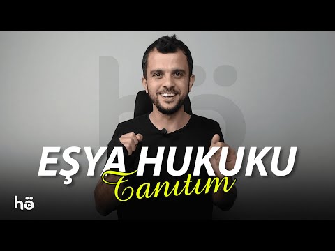 MEDENİ HUKUK - EŞYA HUKUKU - Hakimlik Sınavı - Tanıtım - www.hukukogretir.com