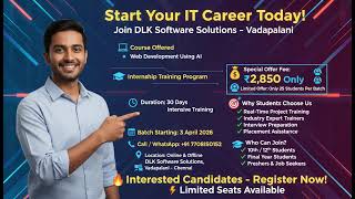 Start Your IT Career with Internship | Python, Java & Web Development Training | Internship Offer