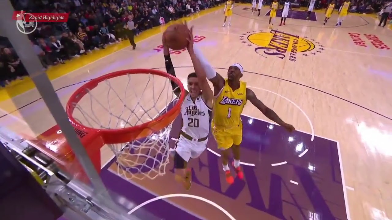 LA Clippers VS LA Lakers Highlights Basketball NBA 26 December SportTV ...