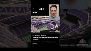 Thank you NBC CT for doing a story on my LEGO U.S. Bank Stadium build! 📺 #nfl #football #skol #lego