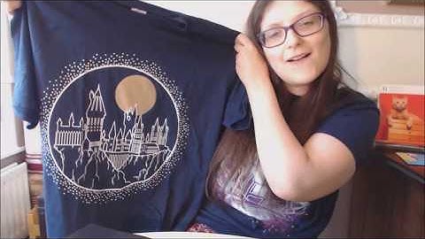 Geek Gear World of Wizardry Wearable Box July 2017 Harry Potter (ASMR)