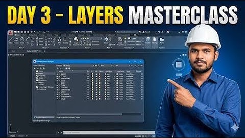 Day 3: AutoCAD Layer Mastery | Complete Layer Properties Tutorial for Beginners | 30 Days Challenge