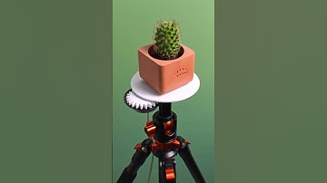 I Built Rotating Table Using AC Microwave Motor and 3D-Printing