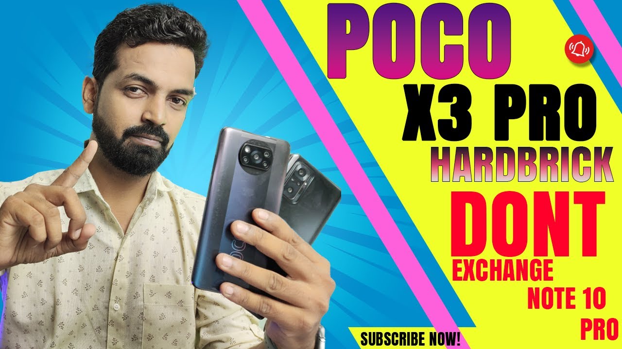 Poco X3 Pro Hardbrick, Dont Accept  Redmi  Note 10 Pro Exchange | Side By Side Comparison & Analysis