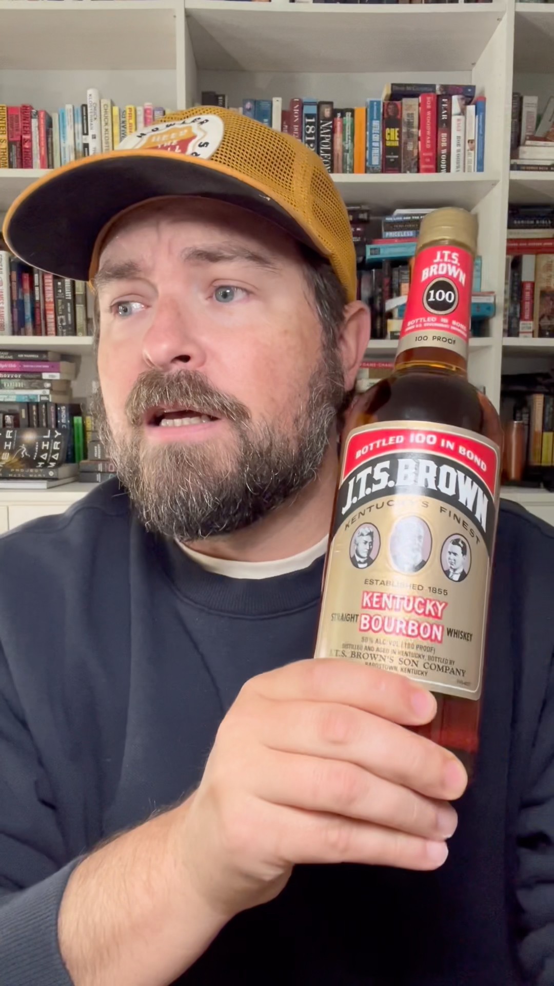 Swift Sips: JTS Brown Bourbon Review - YouTube