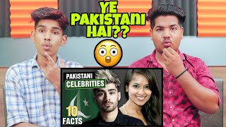 Indian Reaction On 10 Celebrities Who Are Surprisingly Pakistani | Krishna Views
