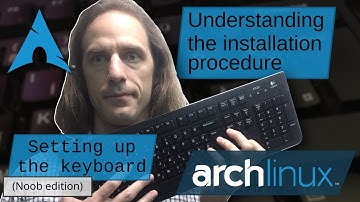 Arch Linux Installation: setting up the keyboard layout