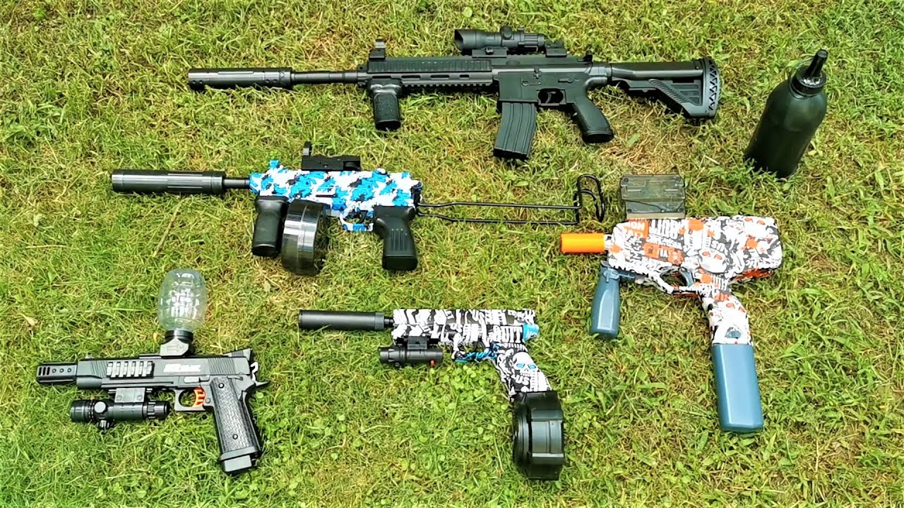 I Tested 5 Most VIRAL Tiktok Gel Blasters Glock Gel Blaster with Drum