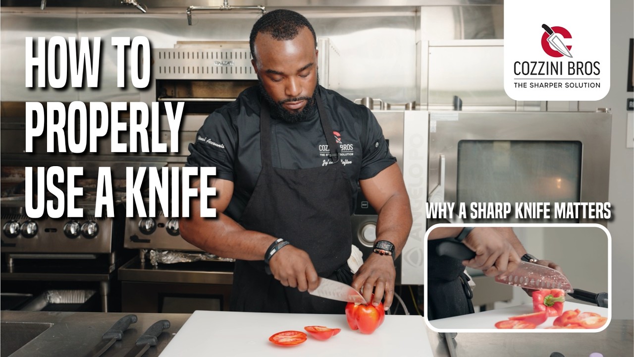 Cozzini Bros | How To Properly Use a Knife In The Kitchen