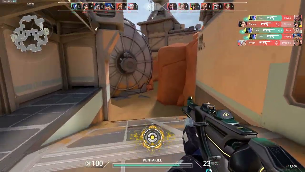 Ace (9 kill streak) with Chronovoid Skin