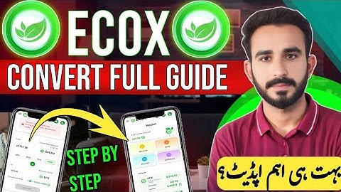 How To Convert Ecox Coin | Ecox points kaise Convert Karen