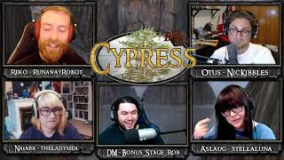 DieFall: Cypress - Ep 10 - Levels - Dungeons and Dragons Live Show - Roll20