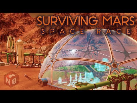 Видео: Новое расширение Space Race для симулятора Colony Sim Surviving Mars - это соревнование
