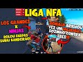 LIGA NFA - RONALD AMASSOU 1V3 - LOS GRANDES COM 45 KILLS - STELUTO AMASSA COM AWM - CLIPS FREE FIRE