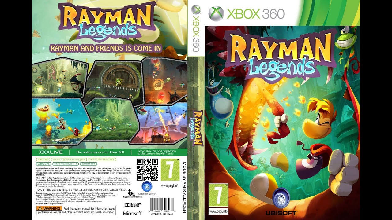 Rayman Legends para Xbox 360