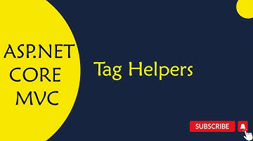 ASP.NET CORE MVC : 37 Tag Helpers in Telugu