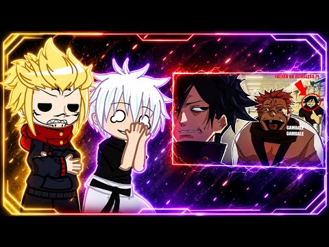 Jujutsu Kaisen (AU) react ao Megumi and Sukuna go shopping