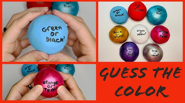 Guess the color ASMR plaster clay cracking (no talking)