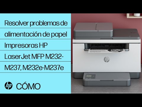 Resolver problemas de alimentación de papel | Impresoras HP LaserJet MFP M232-M237, M232e-M237e | HP