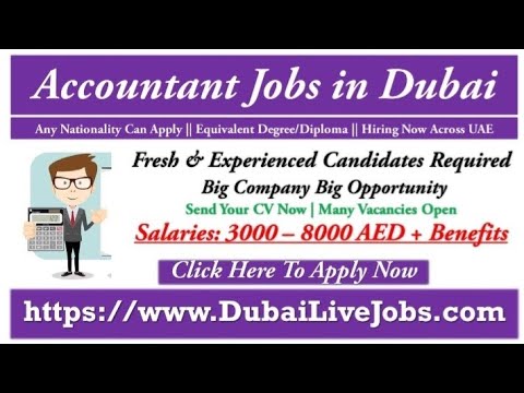 List of Accountant Jobs in Dubai | Accountants Required | For ...