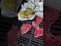 Papa rellena de carne asada