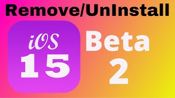 How to Remove iOS 15 beta 2 | How to Uninstall iOS 15 beta 2 | Get rid of iOS 15 beta 2 | Delete